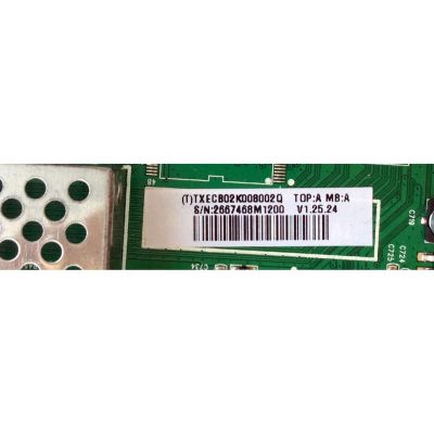 MAIN PARA TV VIZIO / NUMERO DE PARTE XECB02K008 / 715G6274-M02-000-004K / 756TXECB02K008 / 006LP0262905A / PANEL TPT275B5-A014 REV:S11D / MODELOS E280i-B1 LTT3PREQ / E280i-B1 LTT3PRCQ - Imagen 2